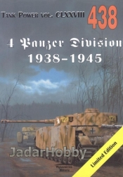 Militaria 438 4 Panzer Division 1938-1945 - Janusz Ledwoch