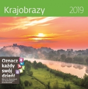 Kalendarz wieloplanszowy Krajobrazy 30x30 2019