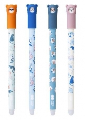 Długopis usuwalny Cats 0,5mm niebieski (40szt)