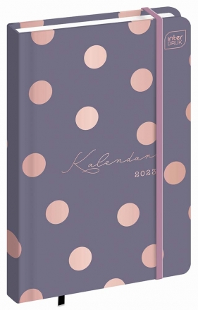 Kalendarz książkowy 2023 Metallic Dots (A6 192)
