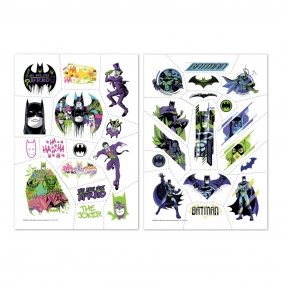 Zestaw zmywalnych tatuaży - Batman. Bohaterowie Gotham City (200547)
