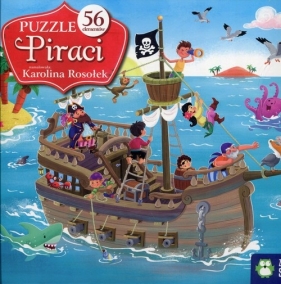 Puzzle Piraci 56 elementów