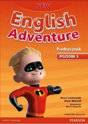 New English Adventure 3 PB + MP3 CD (podręcznik wieloletni) - Opracowanie zbiorowe