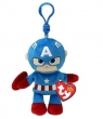 Beanie Babies Marvel - Capitan America 8,5 cm