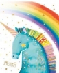 Karnet mini B8 Jednorożec z gwiazdą