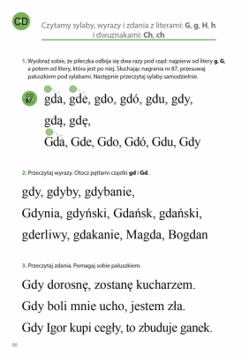 Czytanie harmonijne. Skuteczna nauka czytania dla małych dzieci oraz uczniów z trudnościami - Małgorzata Barańska