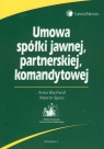 Umowa spółki jawnej partnerskiej komandytowej  Rachwał Anna, Spyra Marcin