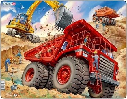 Układanka Giant Dump Truck Maxi 33el
