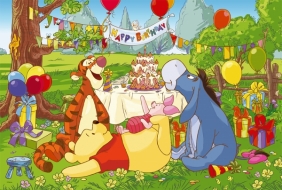 Puzzle 24 elementy Maxi Winnie The Pooh Urodzinowe przyjęcie (14138)