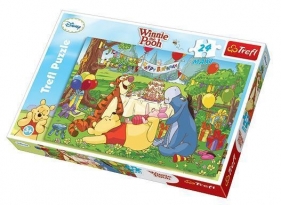 Puzzle 24 elementy Maxi Winnie The Pooh Urodzinowe przyjęcie (14138)