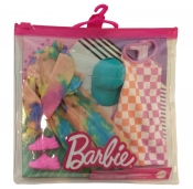 Barbie: Na sportowo - komplet ubranek dla lalki (GWC32/GRC84)