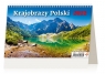Kalendarz 2022 Biurkowy. Krajobrazy Polski