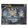 Pokemon Multipack ewolucja Squirtle, Wartortle, Blastoise, Figurka