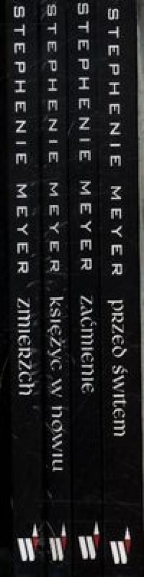 PAKIET CD MP3 ZMIERZCH/ KSIĘŻYC W NOWIU/ ZAĆMIENIE/ PRZED ŚWITEM TW - Stephenie Meyer