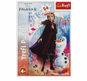 Puzzle mini 54: W świecie Anny i Elsy 1 TREFL (54173)