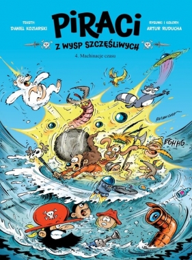 Piraci z Wysp Szczęśliwych 4 Machinacje czasu - Artur Ruducha