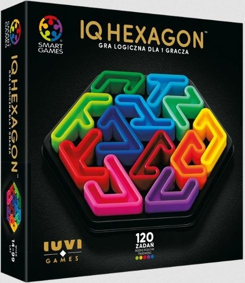 <img src='https://webimage.pl/pics/382/8/d5906700248382.jpg' style='height:440px' /> Smart Games IQ Hexagon Deluxe (PL) IUVI Games