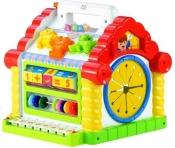 Edukacyjny multifunkcyjny domek pianinko sorter