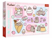 Puzzle 1000 Słodki Pusheen TREFL