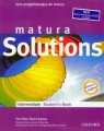 Matura Solutions Intermediate Student's Book z płytą CD Falla Tim, Davies Paul