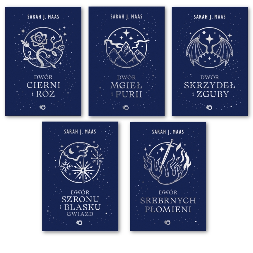 Dwór cierni i róż: Tomy 1-5