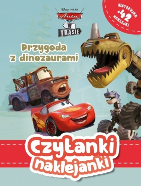 Czytanki naklejanki. Disney Pixar. Auta w trasie. Przygoda z dinozaurami Katarzyna Łączyńska