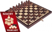 Szachy i warcaby drewniane (0383)