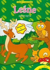Leśne zwierzęta Zabawy z naklejkami