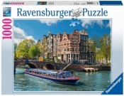 Puzzle 1000: Kanał wodny Amsterdam (191383)