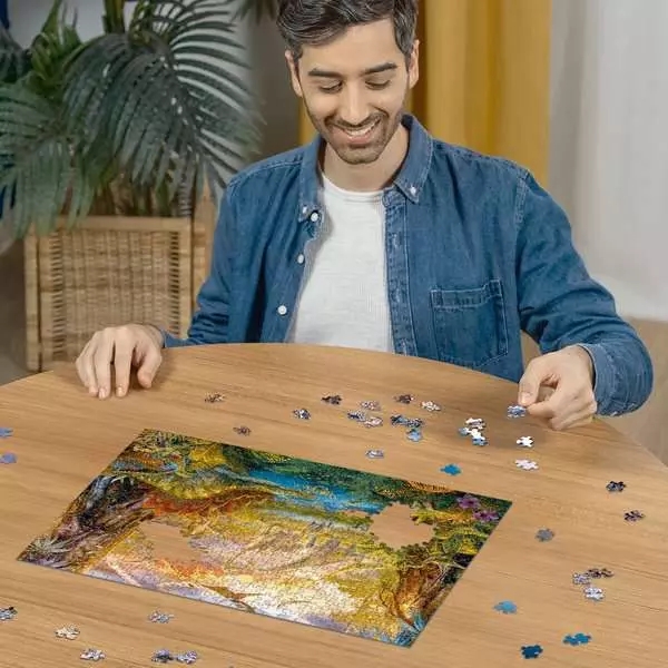 Ravensburger, Puzzle 500: Świat dinozaurów (12000238)
