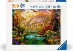 Ravensburger, Puzzle 500: Świat dinozaurów (12000238)