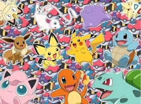 Puzzle dla dzieci 2D: Pokemon 100 el. (13338)