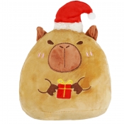 Maskotka świąteczna Kapibara, 25 cm