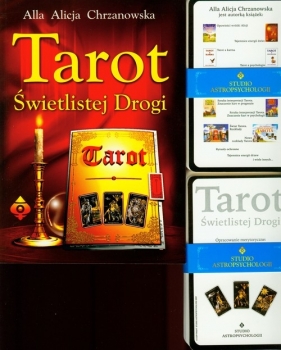 Tarot Świetlistej Drogi z kartami - Chrzanowska Alicja Alla
