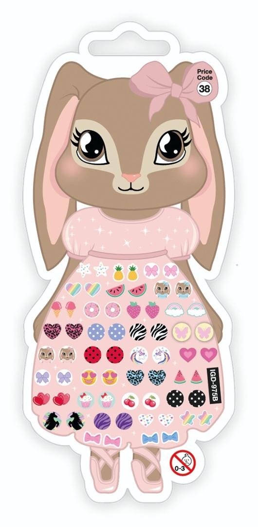 <img src='https://webimage.pl/pics/383/6/d7332823006383.jpg' style='height:440px' /> Naklejki na paznokcie - Bunny Ears
