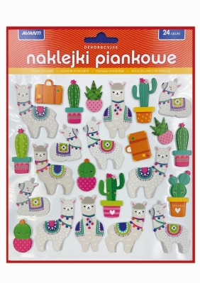 Naklejki dekoracyjne piankowe, 1 szt