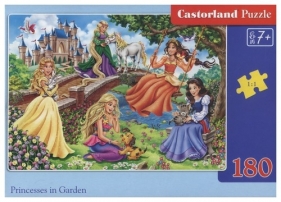 Puzzle 180: Princesses in Garden (B-18383)