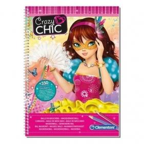 Crazy Chic Szkicownik Bal maskowy (15938)