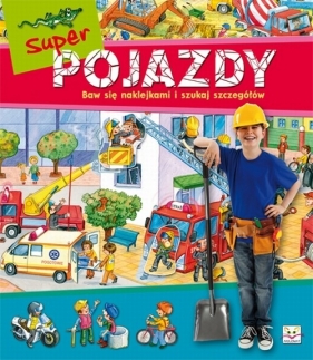 Album z naklejkami Superpojazdy