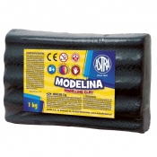 Modelina Astra, 1 kg - czarna (304111007)