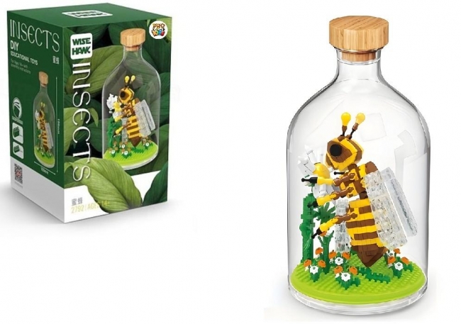 <img src='https://webimage.pl/pics/384/1/d5903943011384.jpg' style='height:440px' /> Klocki owad w butelce pszczoła