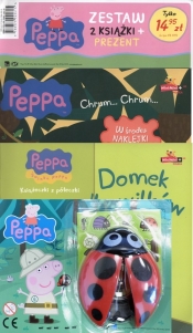 Świnka Peppa Niesamowite podróże / Domek dla wilków + Biedronka z lupą - <br />