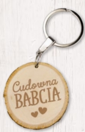 Brelok Ekoart "Cudowna Babcia"