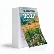 Kalendarz 2027 A6 zdzierak średni Familijny - Opracowanie zbiorowe
