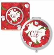 Lusterko mix Kolekcja Flora. Kocham Cię