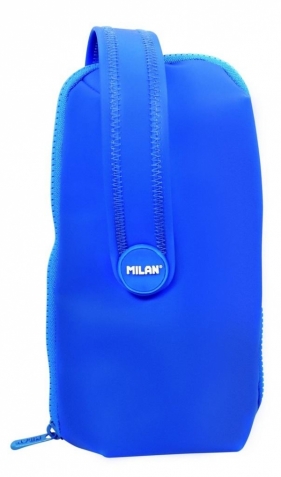 Multipiórnik owalny, saszetka Matt Touch niebieski MILAN