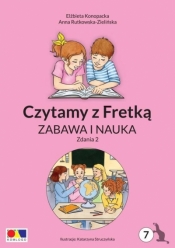 Czytamy z Fretką cz.7 Zabawa i nauka. Zdania 2 - Elżbieta Konopacka, Anna Rutkowska-Zielińska, Katarzyna Struczyńska