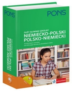 Słownik duży szkolny niemiecko-polski polsko-niemiecki 70 000 haseł i zwrotów