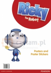 Ricky The Robot Poster and Sticker Pack - Naomi Simmons