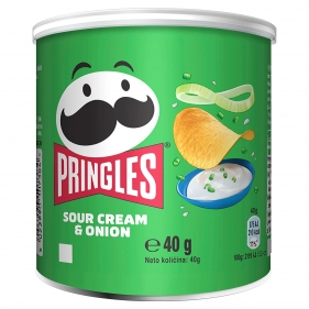 Chipsy Pringles Sour Cream & Onion Tuba 40g